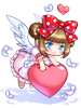 Costume Heart Angel artwork from Ragnarok Online