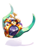 Costume Beelzebub Crown artwork from Ragnarok Online
