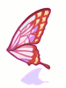 Red Butterfly Wing artwork from Ragnarok Online