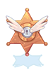 Rok Star Badge artwork from Ragnarok Online