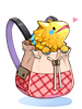 Costume Yellow Pitaya Backpack artwork from Ragnarok Online