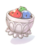Poring in a Bowl of Costume Noodles artwork from Ragnarok Online