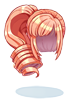 Costume Side Roll Pony (Red) artwork from Ragnarok Online