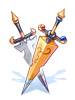 Costume Kings Twin Sword artwork from Ragnarok Online