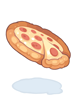 Costume Pepperoni Pizza artwork from Ragnarok Online