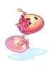 Poring Girl Earrings artwork from Ragnarok Online