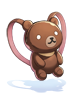 Costume: Black Bear Backpack artwork from Ragnarok Online