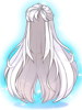 Costume White Snake Demon Wig artwork from Ragnarok Online