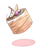 Chocolate Mousse Cake artwork from Ragnarok Online