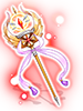 Furious Flame Staff artwork from Ragnarok Online