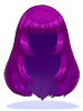 Costume Beauty and Long Wig (Purple) artwork from Ragnarok Online