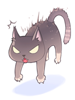 Drooping Neko Crew artwork from Ragnarok Online