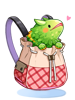 Costume Dragon Backpack artwork from Ragnarok Online