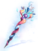 Blue Flame Cane artwork from Ragnarok Online