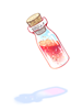 Red Raffle Sap artwork from Ragnarok Online