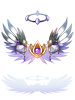 Costume Helmet of Light and Darkness artwork from Ragnarok Online