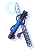 Blue Ashura artwork from Ragnarok Online