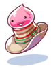 Poring Fedora Hat artwork from Ragnarok Online