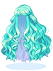 Costume Wanderer Curl (Blue-Green) artwork from Ragnarok Online