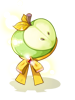 Costume Green Apple Flavour artwork from Ragnarok Online