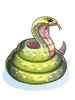 Costume Coiledup Snake artwork from Ragnarok Online