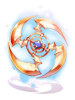 Vivatus Fides Huuma Shuriken artwork from Ragnarok Online