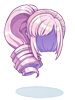 Costume Side Roll Pony (Purple) artwork from Ragnarok Online