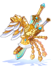 Costume Divine Phoenix artwork from Ragnarok Online