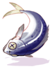 Fish With Blue Back artwork from Ragnarok Online