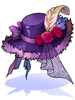Costume Lady's Feather Hat artwork from Ragnarok Online