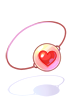 Heart Eyepatch artwork from Ragnarok Online