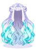 Costume Rose Wave (Silver Blue) artwork from Ragnarok Online