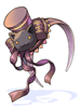 Black Cat Hat artwork from Ragnarok Online