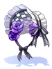 Costume Mono Gothic Bonnet artwork from Ragnarok Online