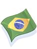 Brazilian Flag artwork from Ragnarok Online