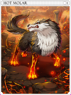 Hot Molar Card card illustration
