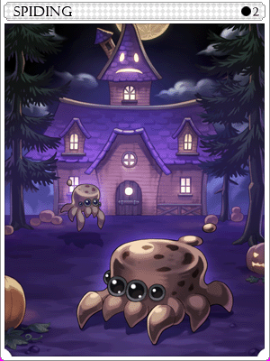 Spiding Card artwork from Ragnarok Online