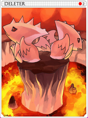 Sky Deleter Card card illustration