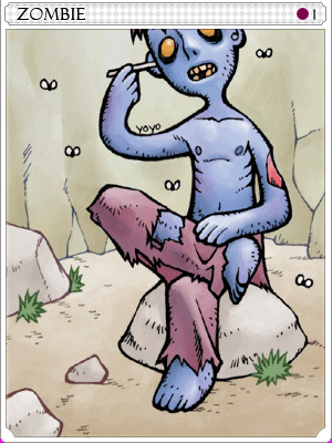 Zombie Card card illustration