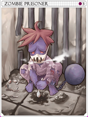 Zombie Prisoner Card card illustration