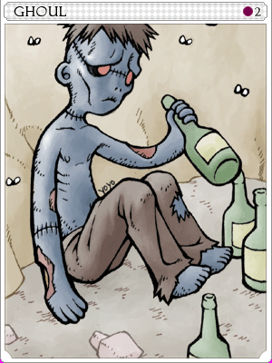Ghoul Card card illustration