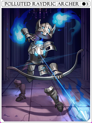 Polluted Raydric Archer Card card illustration