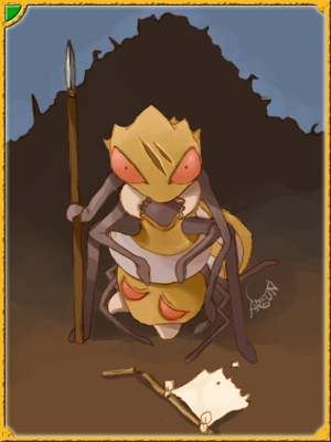 Soldier Andre Card card illustration