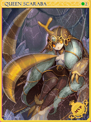 Queen Scaraba Card card illustration