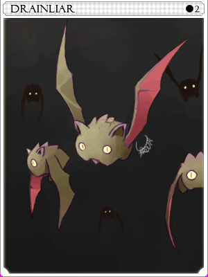Drainliar Card card illustration