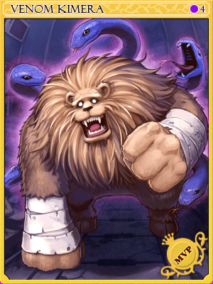 Toxic Enchanted Chimera Card card illustration
