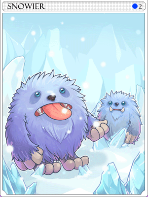 Snowier Card card illustration