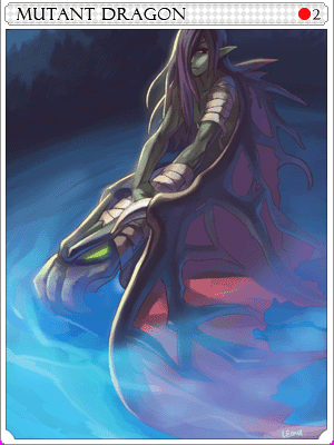 Mutant Dragonoid Card card illustration
