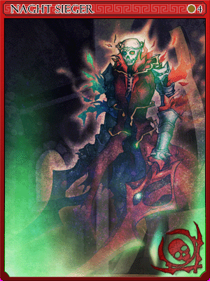 Naght Sieger Card card illustration