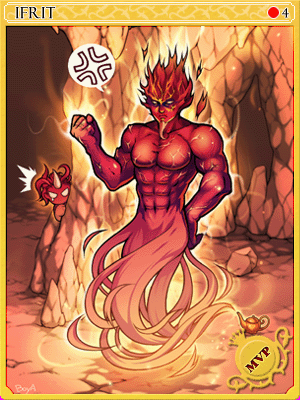 Ifrit Card card illustration